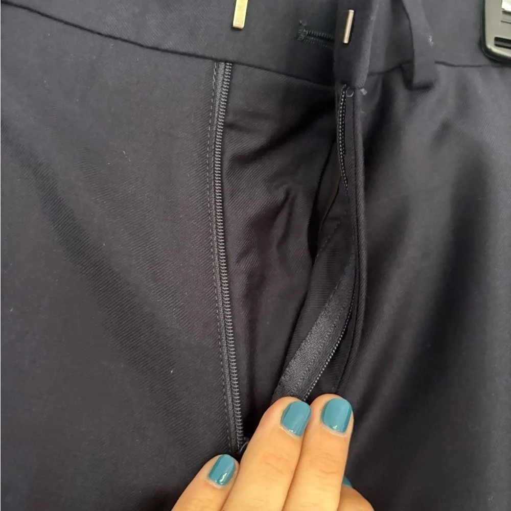 Theory Men’s Navy Blue Trousers Size 38